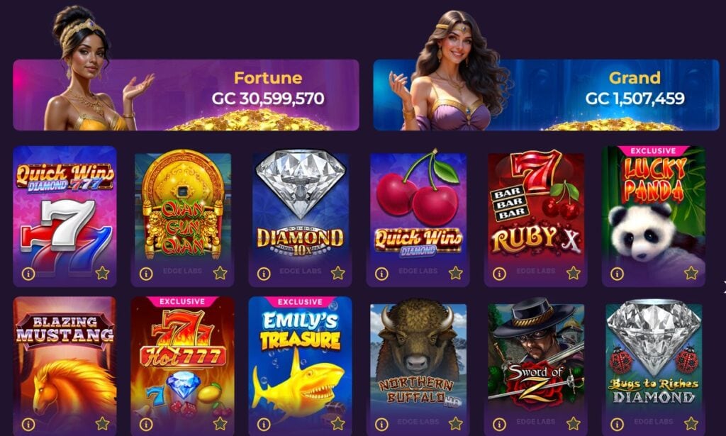 Fortune Coins jackpot games