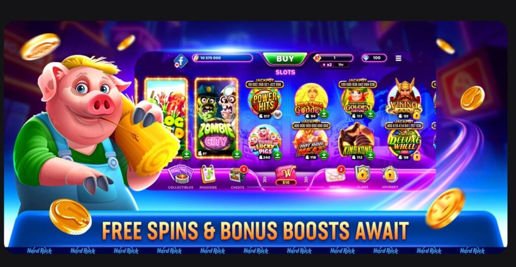 Hard Rock Jackpot Planet bonuses