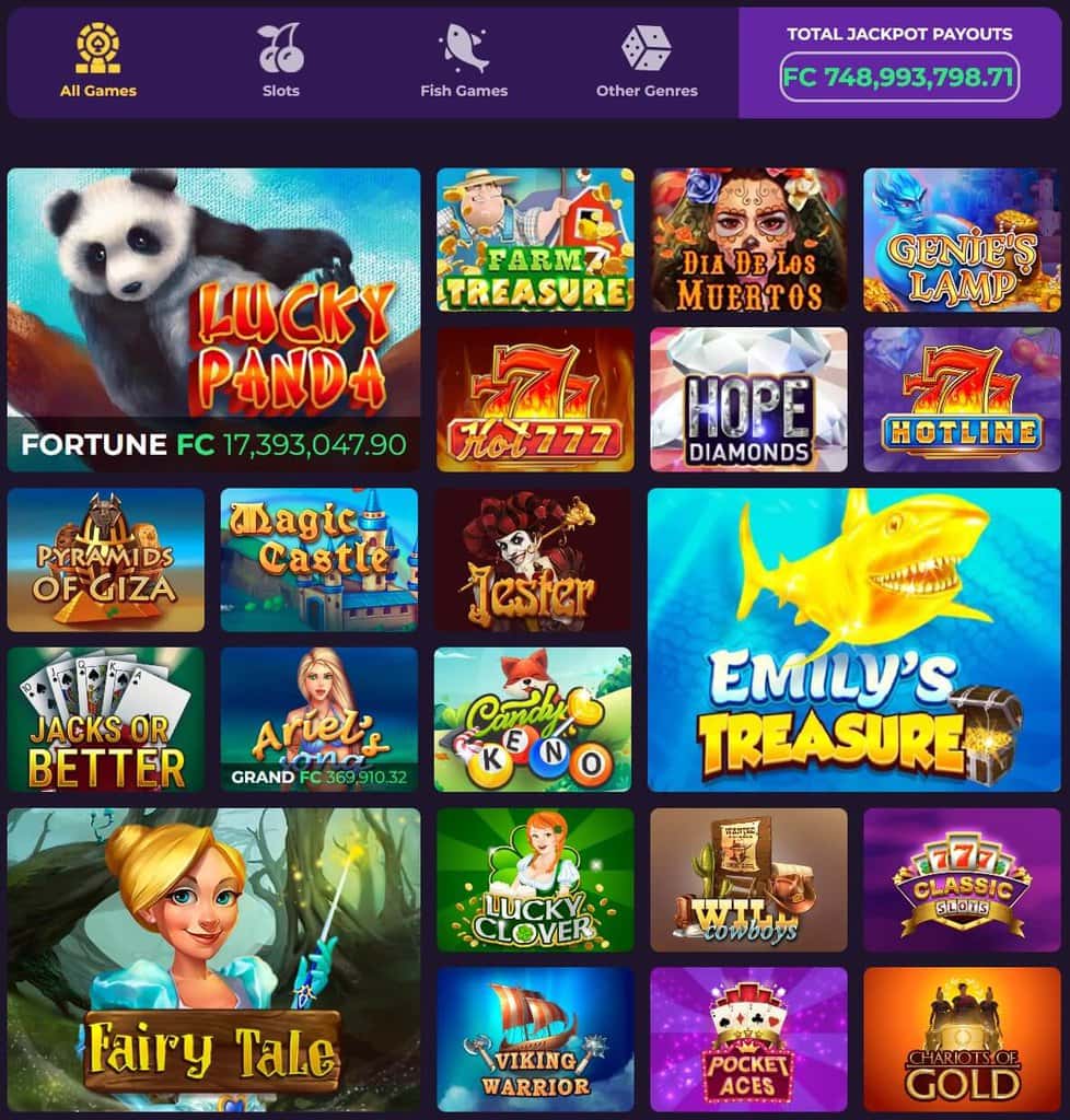 Fortune Coins Casino Games