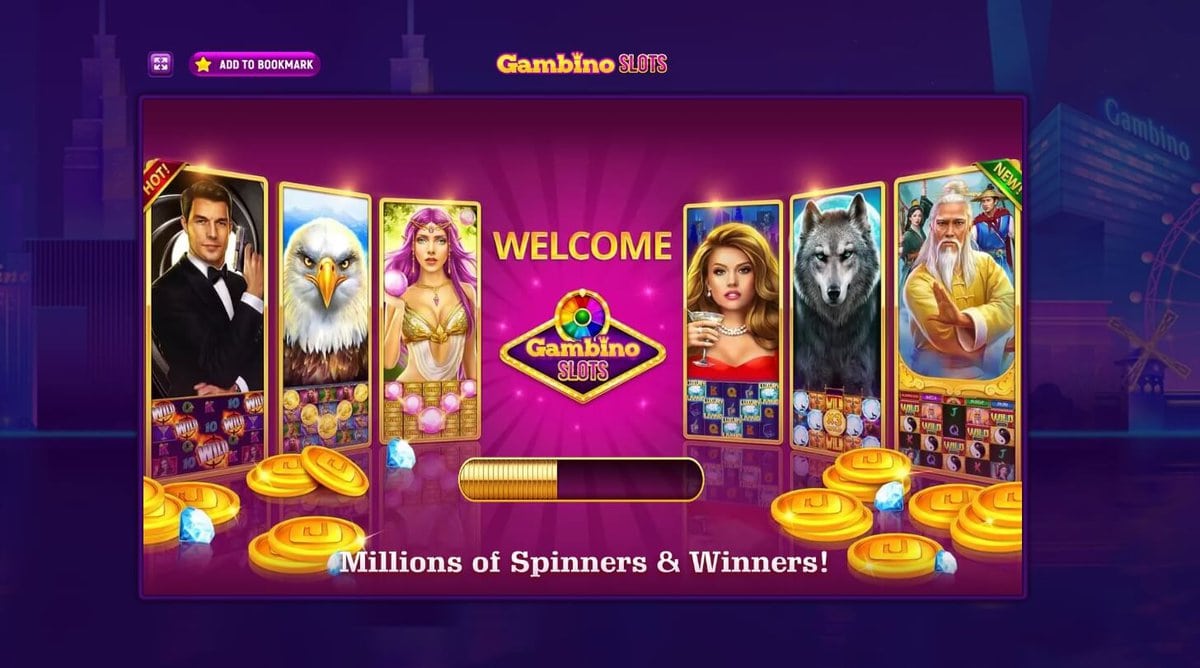 Gambino Slots Lobby