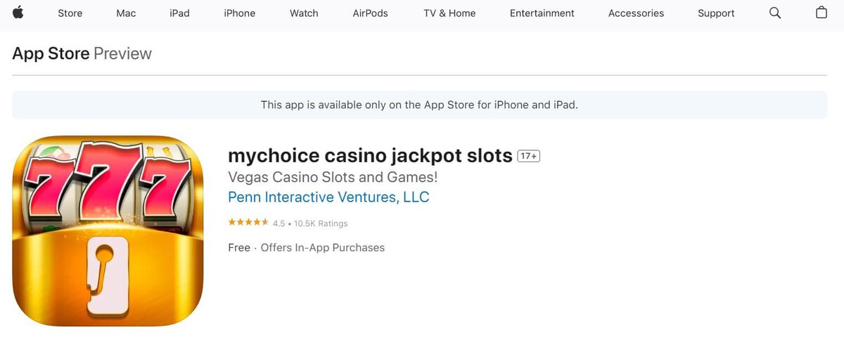 mychoice casino free play