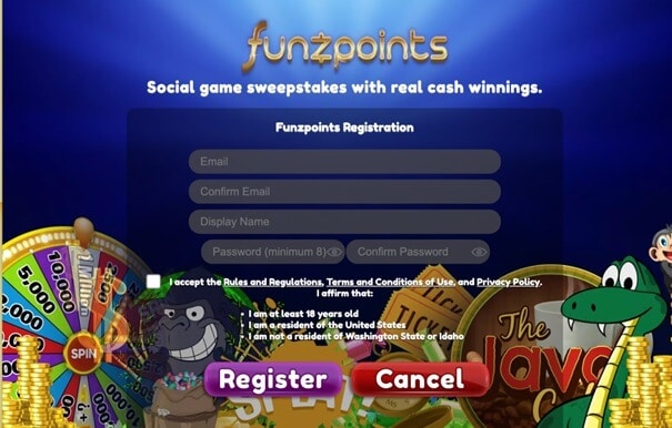 funzpoints casino login