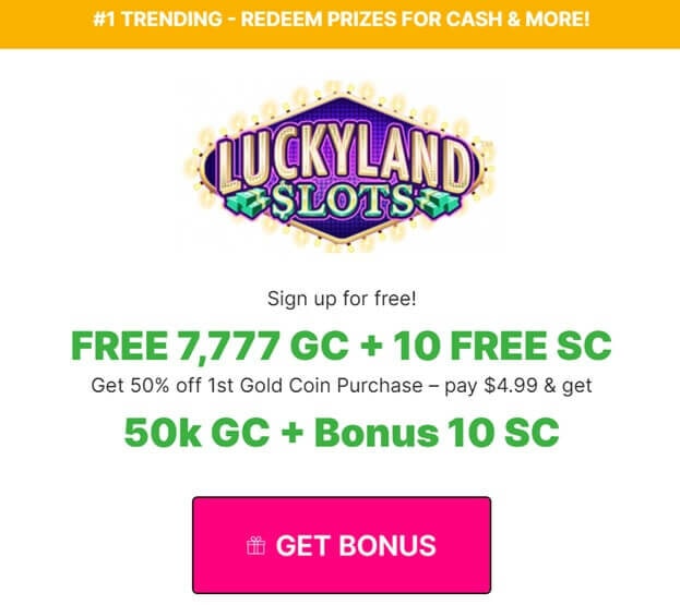 Luckyland slots no deposit bonus