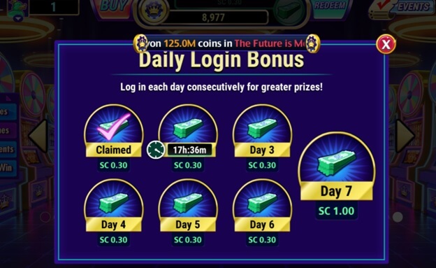 LuckyLand Slots offers