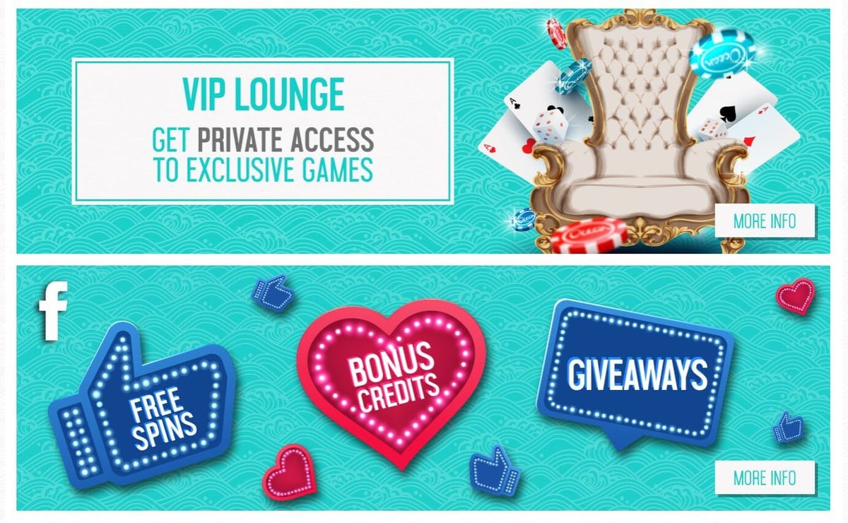 Ocean Social Casino More Promos