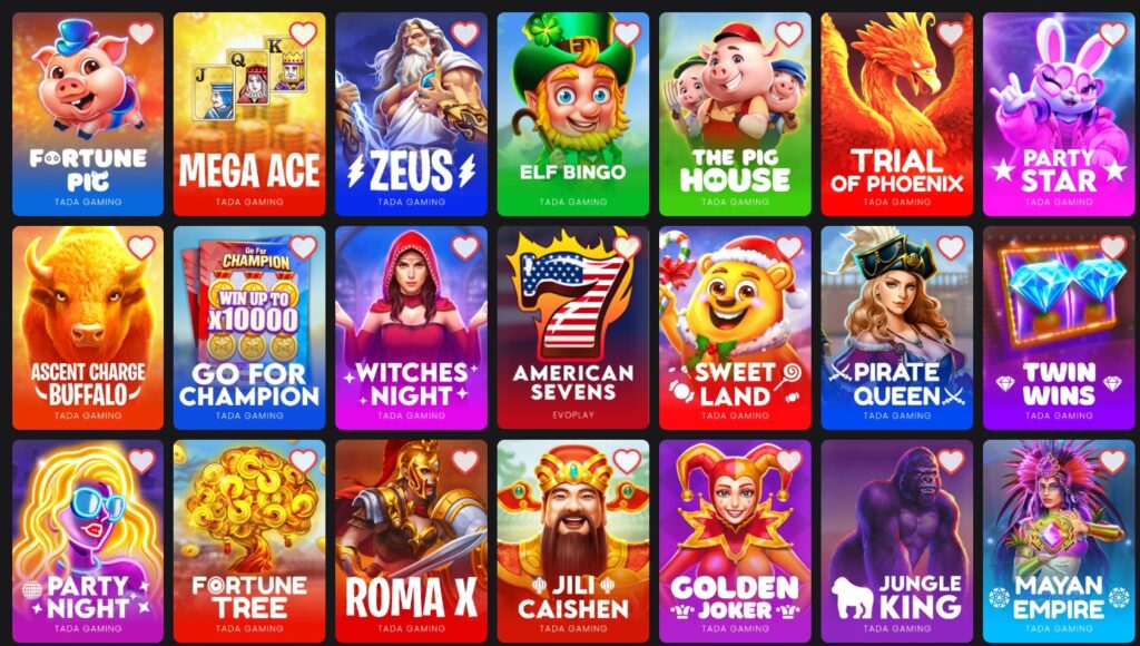 Wow Vegas games