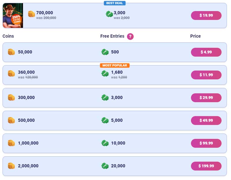 funrize casino gold coins