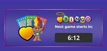 Golden Hearts Bingo Next Game Countdown