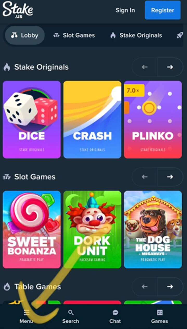 Stake Mobile App