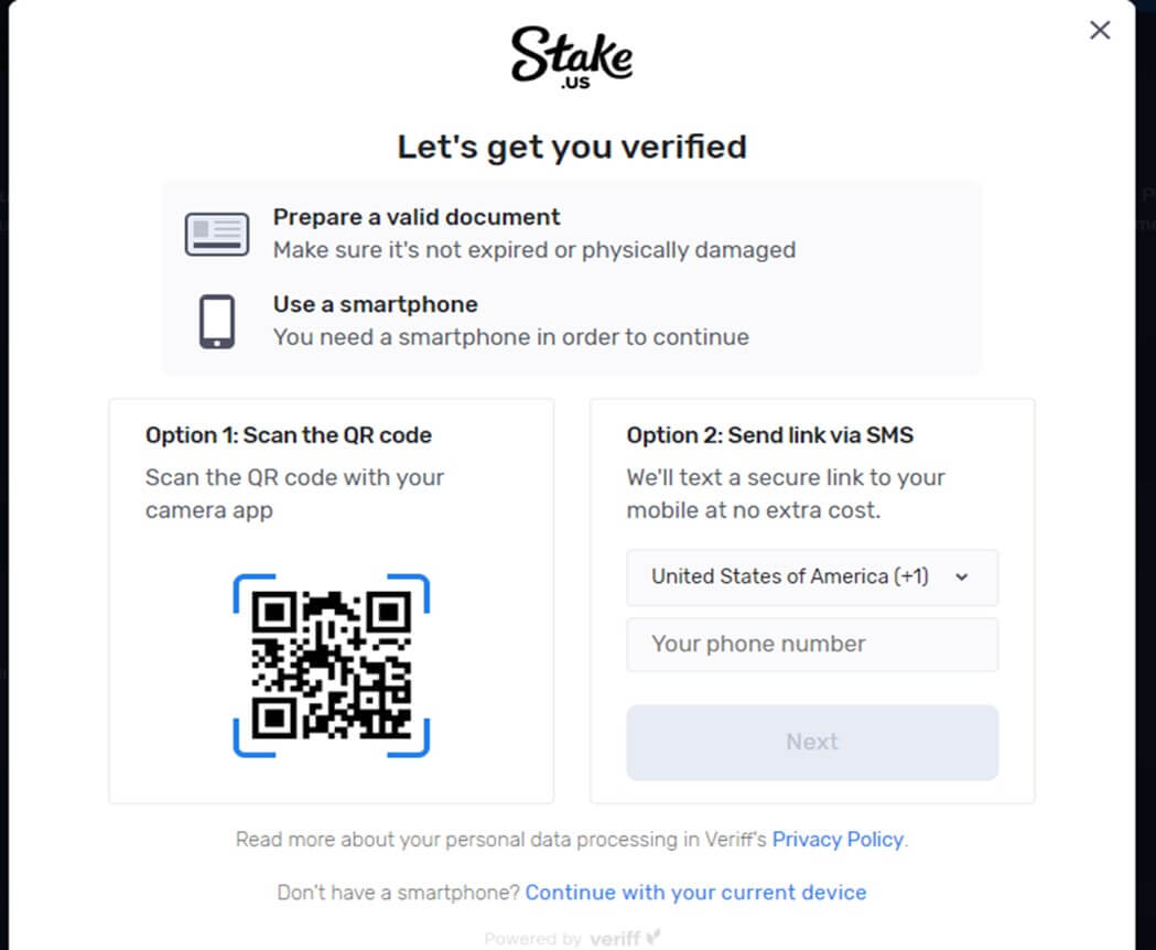 Stake Verification
