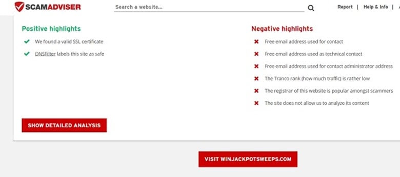 Is Jackpot Sweeps Legit?