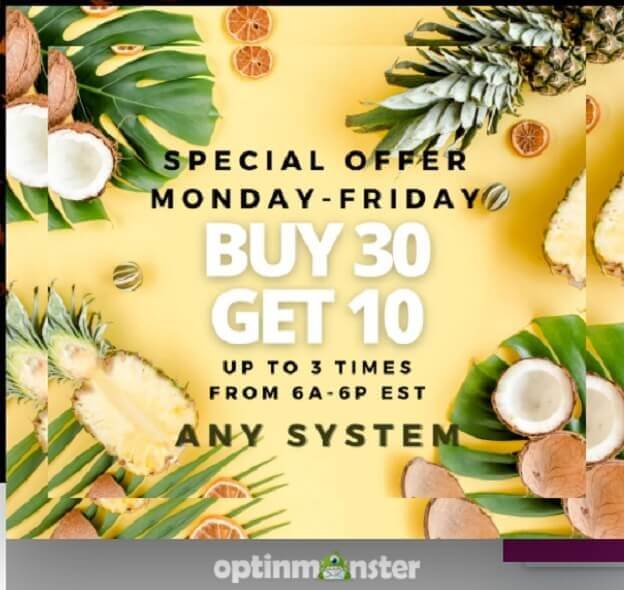 Jackpot Sweeps Special Offer