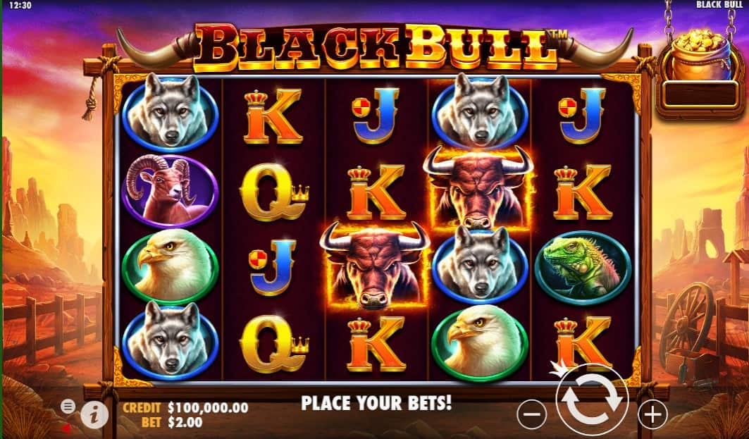 black bull slot game