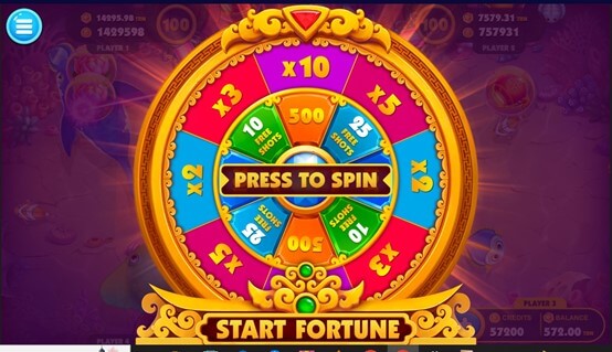 Fishing Kingdom Bonus Wheel