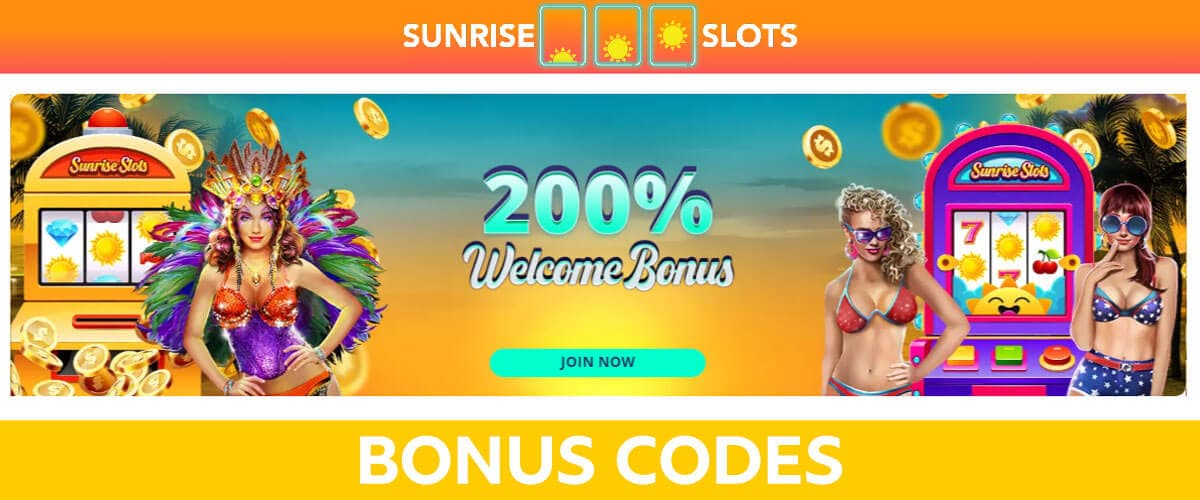 sunrise slots promo code