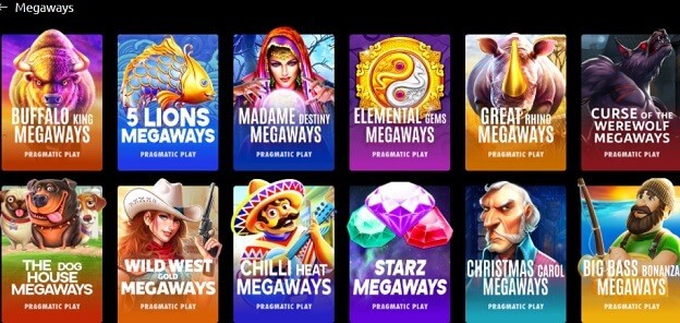 McLuck Casino Megaways Games