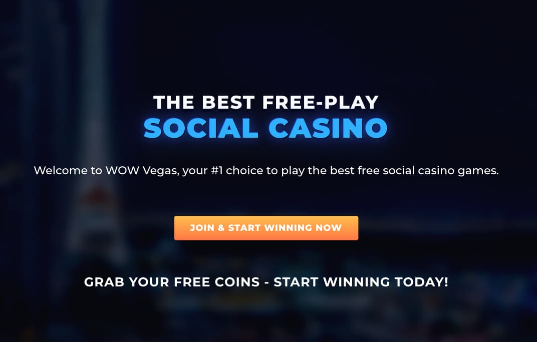 wow vegas signup page