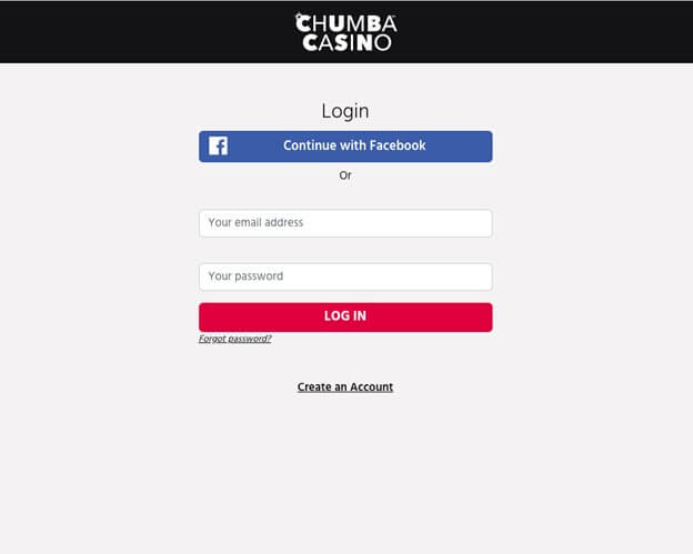 login to chumba casino