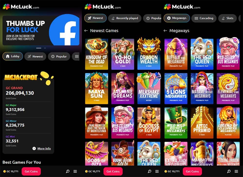 mcluck mobile casino