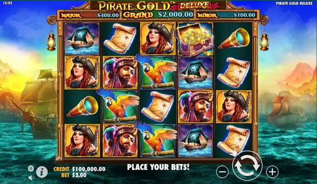 Pirate Gold Deluxe Slot