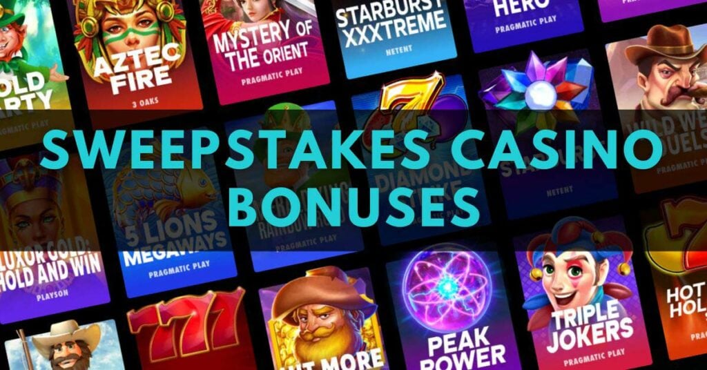 sweepstake casino bonuses