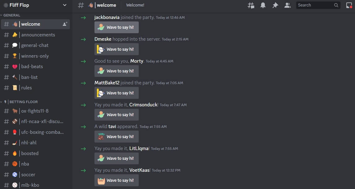 Fliff Discord