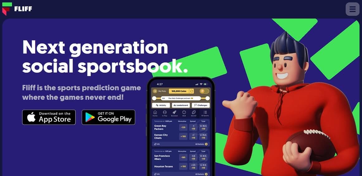 Fliff Sportsbook Homepage