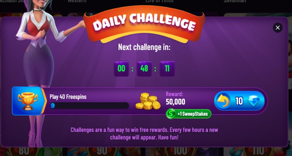 Ding Ding Ding Casino Daily Challenge Free Spins