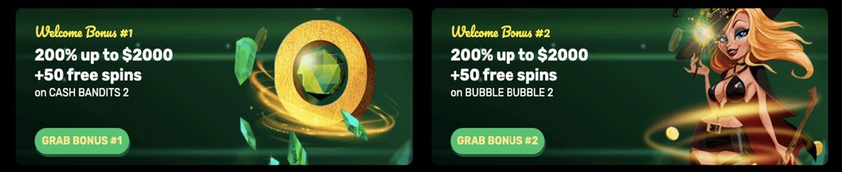 Ozwin Casino Welcome Bonuses