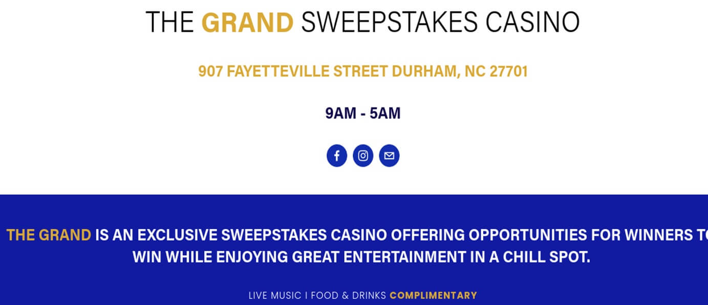 The Grand Sweepstakes Casino