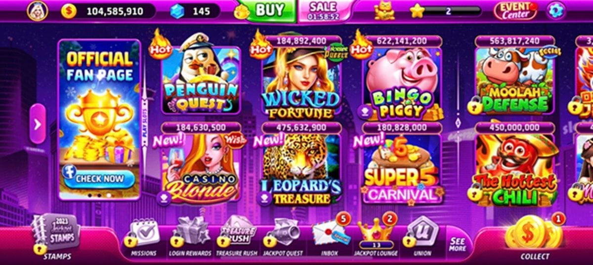 Jackpot World Casino Games