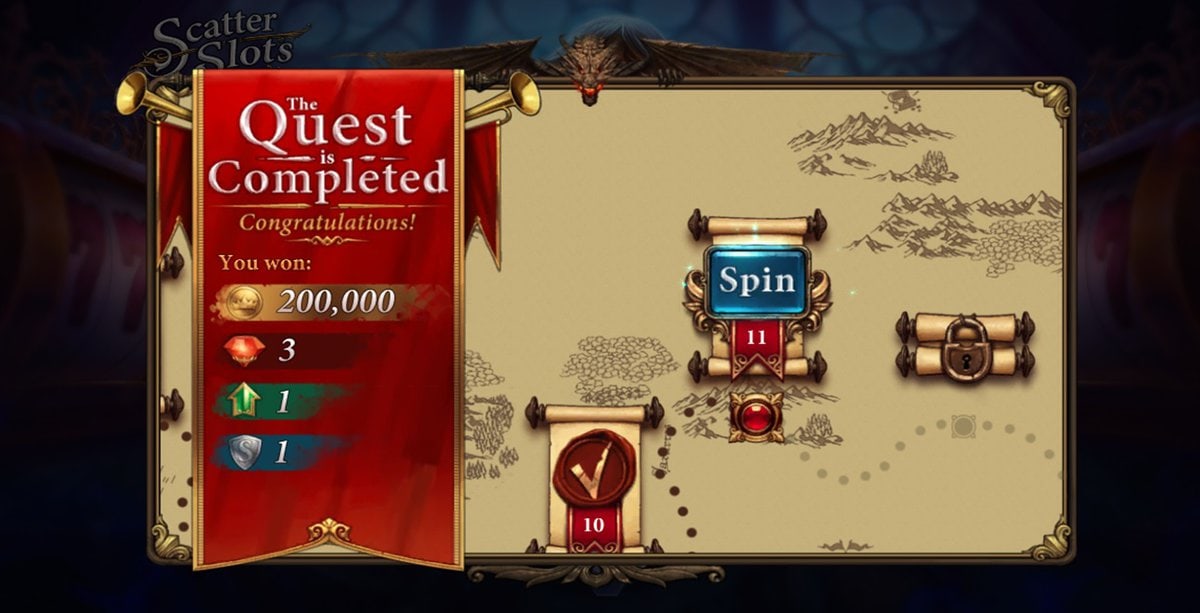 Scatter Slots Quest Bonus