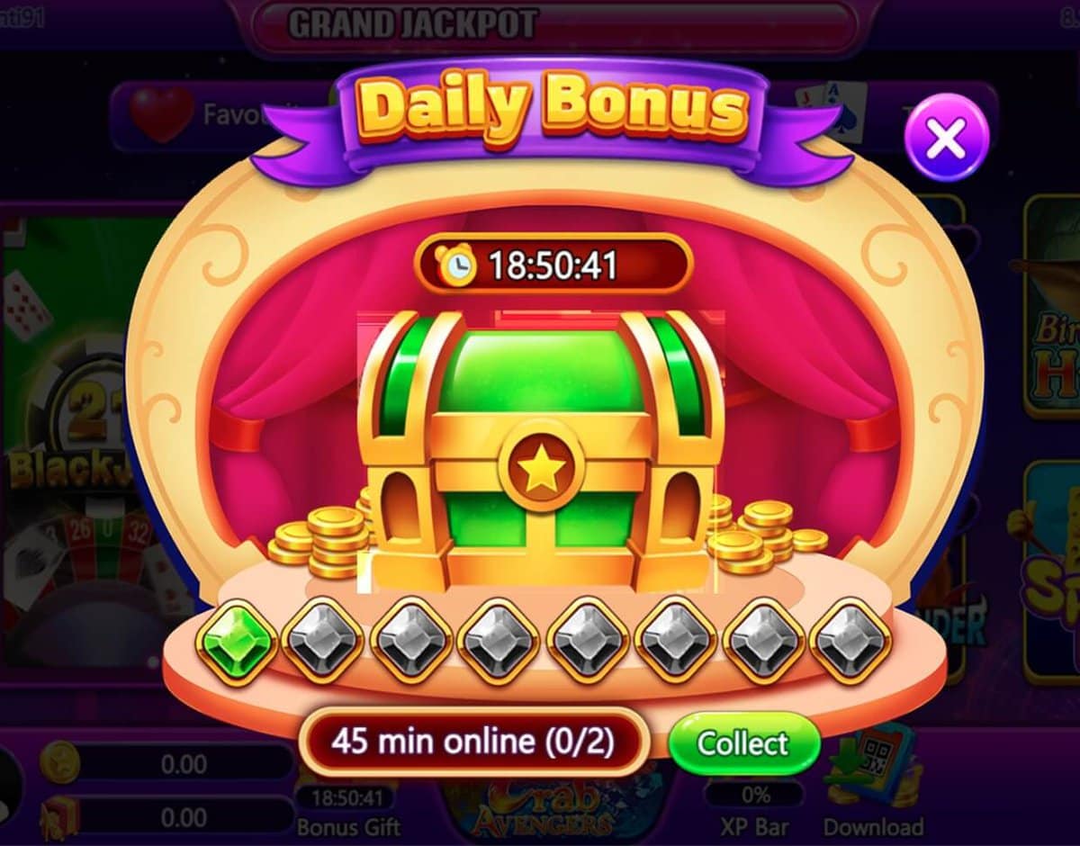 Vblink Daily Bonus