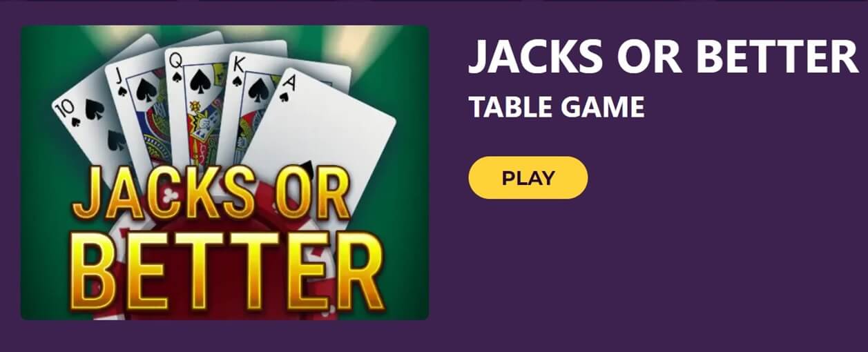 Video Poker - Jacks or Better