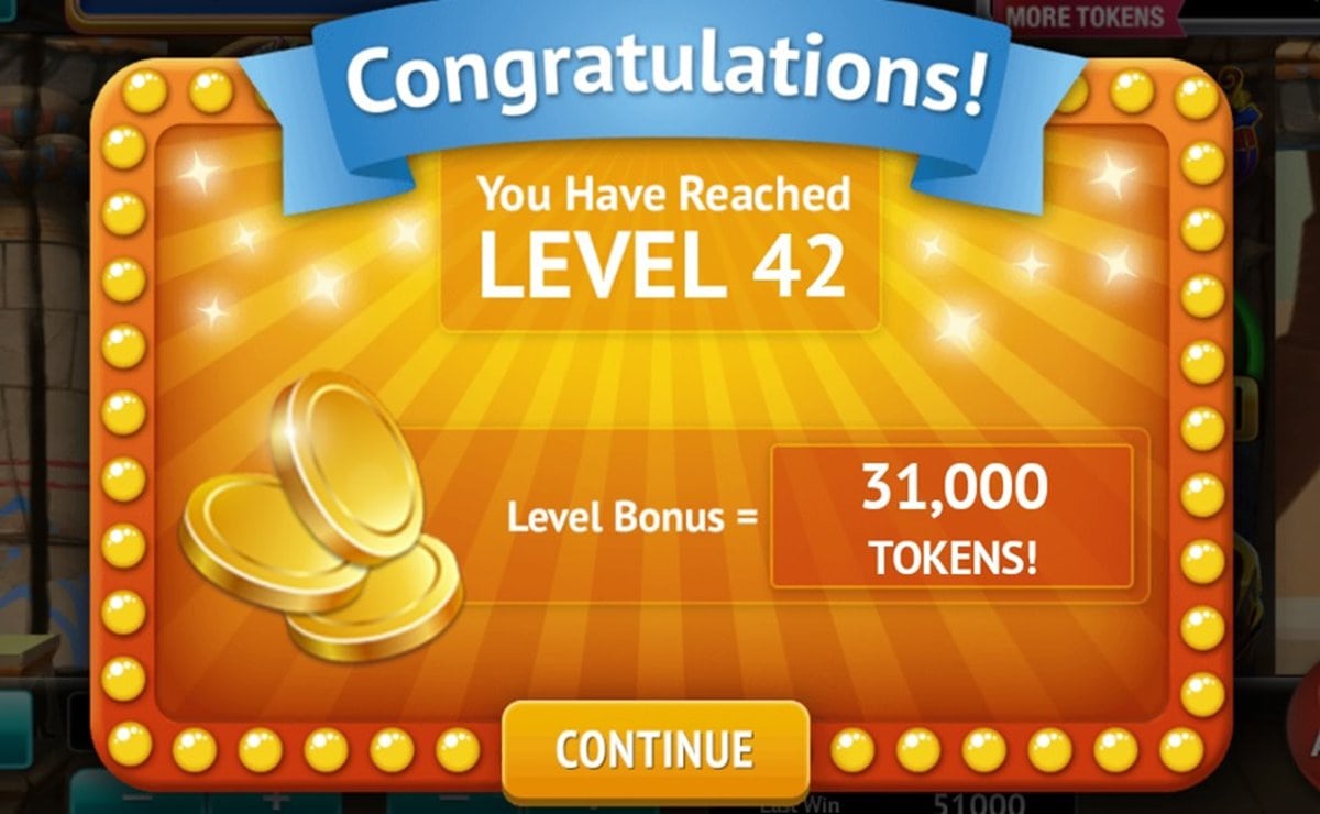 SpinToWin Slots & Sweepstakes Level Up Bonus