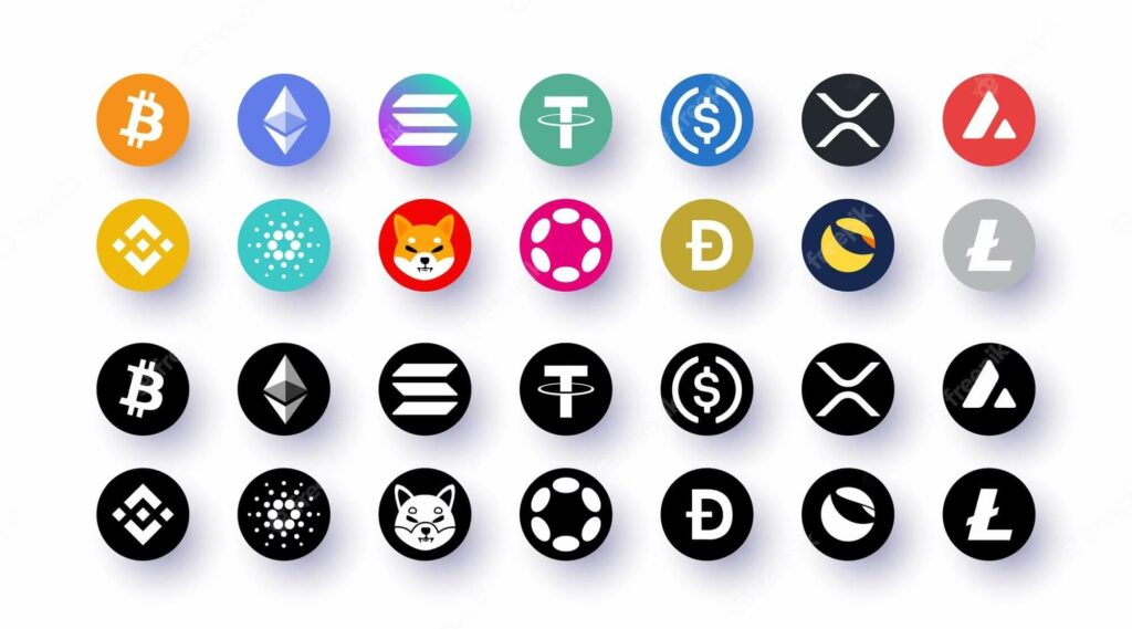 Cryptocurrency Logos