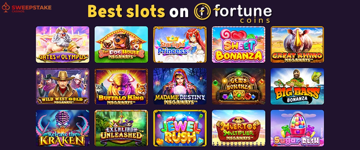 Best Slots on Fortune Coins Casino