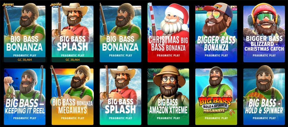 big bass bonanza slot versions