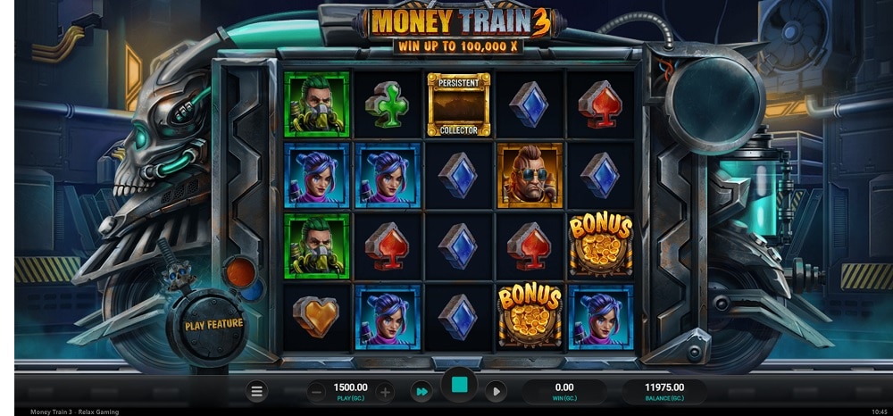 Money Train 3 bonus trigger