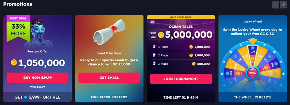 NoLimitCoins Casino Promotions