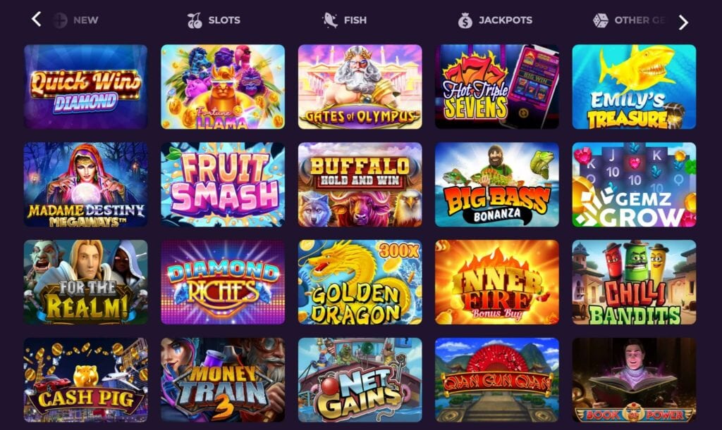 Various Casino Games