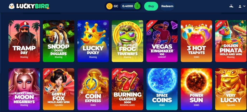luckybird.io slot games
