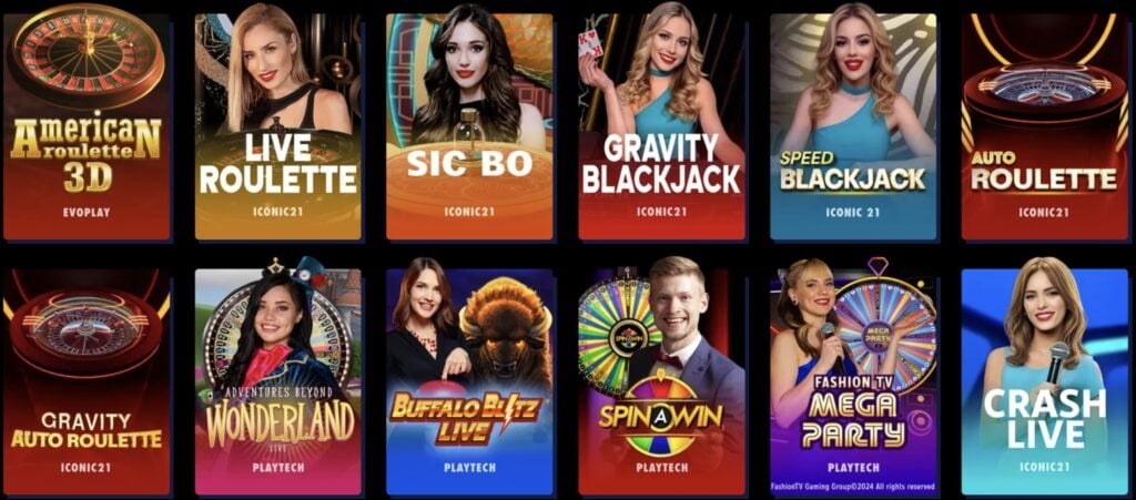 Jackpota live casino