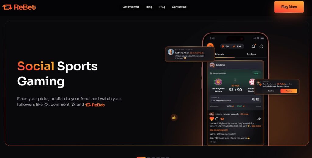 Rebet Social Sportsbook