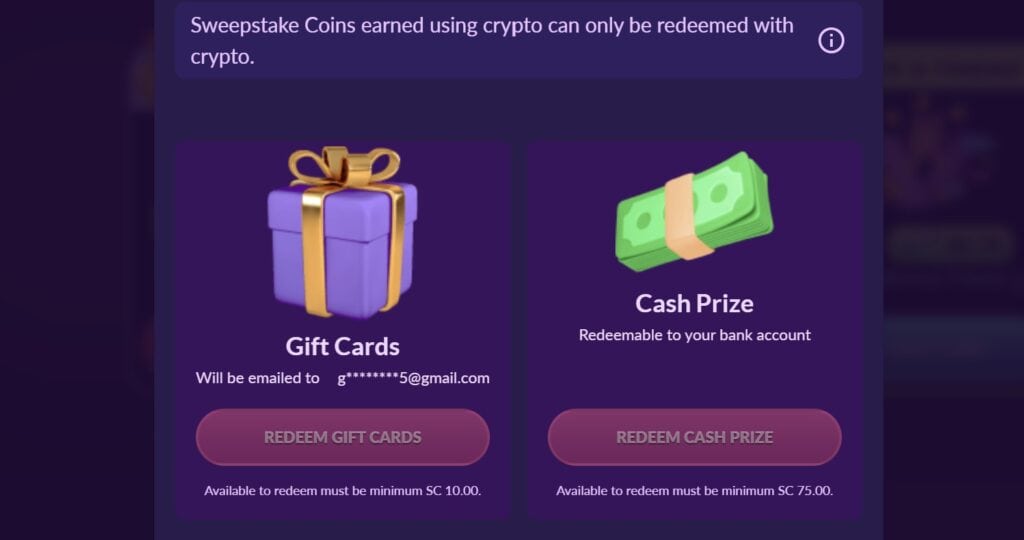 PlayFame redemptions
