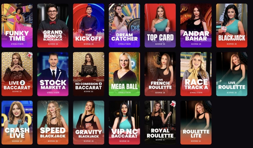 The Money Factory live casino