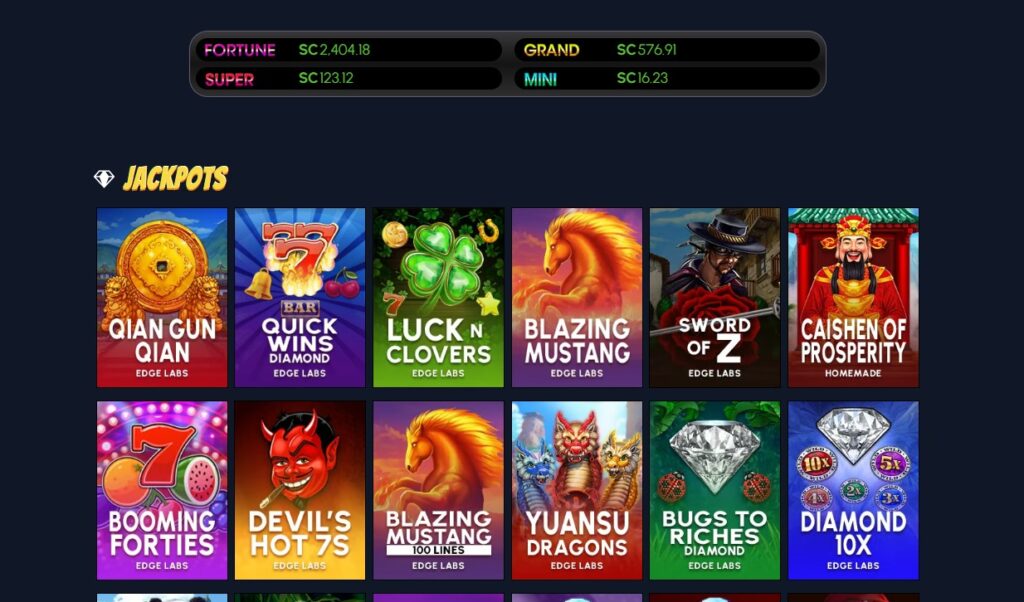 YayCasino jackpot games