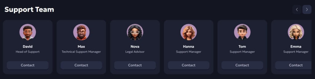Chip'n Win customer support