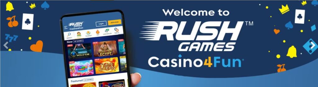 Rush Games casino main page