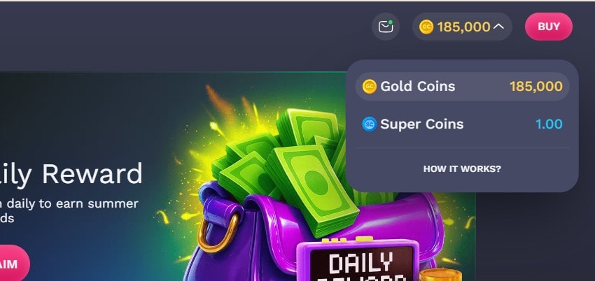 Nolimitcoins gold coins and super coins